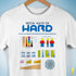 Brick Math is Hard T-Shirt